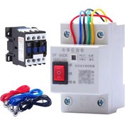 Resim Kosona Otomatik Su Seviye Kontrol Cihazı - Pompa Koruma Ve Akıllı Kontrol İle Su Tankı Ve Kuyu Yönetimi 3 Adet 2m Sensör + 18a Kontaktör 