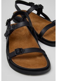 Resim Camper Lluc Sandal Kadın Deri Sandalet K201883-001 Siyah 