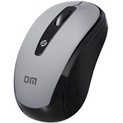 Resim K8 1200 DPI 2.4 Ghz Siyah Kablosuz Mouse DM