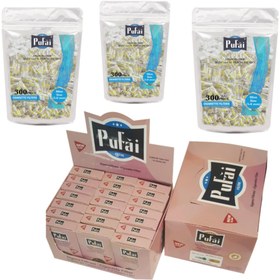 Resim Pufai Slim Sigara Filtresi Tar Süzen Ağızlık 5 Mm 6 Mm Uyumlu 1425 Adet 3 Paket 21 Kutu 