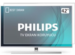 Resim PHILIPS 42PFK6309 TV EKRAN KORUYUCU - Philips 42\ inç 106 Ekran Tv Şeffaf Koruma paneli 