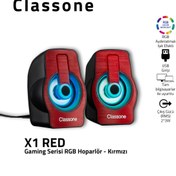 Resim X1 BLACK RGB GAMİNG HOPARLÖR - SİYAH X1 BLACK RGB GAMİNG HOPARLÖR - SİYAH