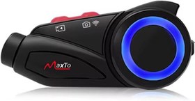 Resim Maxto M3S 1440P 2K Kameralı Bluetooth İntercom + 128GB Hafıza Kartı - Yeni Sürüm 