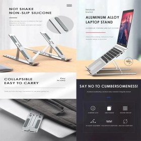 Resim Storemax Plus ADS-AL05 Alüminyum Ayarlı Laptop Notebook Yükseltici Tutucu Stand 