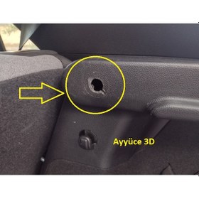 Resim Ayyüce 3d, Hyundai İ20 Bagaj Pandizot Ayakları 