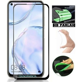 Resim TEKNOPARKTA Oppo A55 Ekran Koruyucu Seramik Nano Cam Esnek Tam Kaplayan Kırılmaz Ekran 