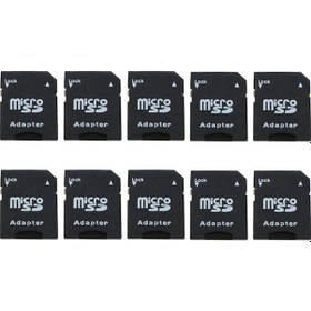 Resim 50 Adet Micro Sd Hafıza Kart Adaptörü Mikro Sd Card Adapter 