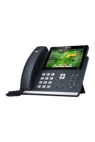 Resim Yealink T48u İp Telefon Poe Destekli Adaptörsüz Masaüstü Telefon 