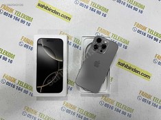 Resim Apple iPhone 16 Pro Max İkinci El TR | 256 GB | Natürel Titanyum İkinci El 11 AY GARANTİLİ PİL 99 HATASIZ 16 PRO MAX NATUREL TİTANYUM