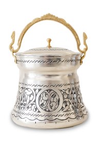 Resim Handygoo El Işleme Bakır Yoğurt Bakraç 2 lt 