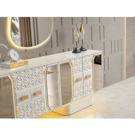 Resim Setra Mdf Konsol Ve Ayna Aytaşı 