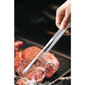 Resim Çerçici Et Kızartma Maşası - Pratik Pişirme Cımbızı - Profesyonel Cımbız Maşa 