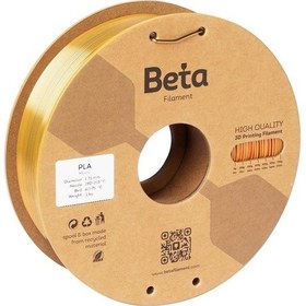 Resim Beta Pla-mystic Silk Filament Red Gold Black 