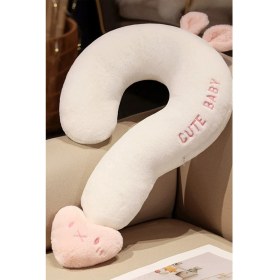 Resim Ecrou Unicorn Boyun Yastığı Ekru 