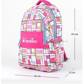 Resim United Colors of Benetton Sırt Çantası 76110 Çok Renkli 