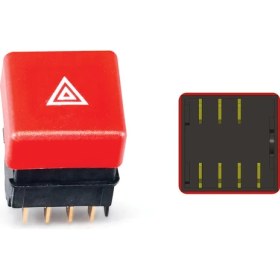 Resim Allestock Doğan SLX Flaşör Anahtarı - 7 Pin 