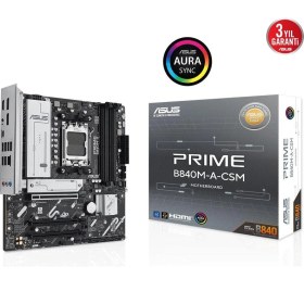 Resim ASUS PRIME B840M-A-CSM AMD mATX ANAKART 