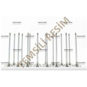 Resim Supap Takım D-max 3.0 4x4 In-4 Ölçü:42.1x8x117.5 / Ex-4 Ölçü:35. 