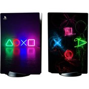 Resim Kt Grup Sanatsal Playstation 5 Standart Kasa Dijital Versiyon Sticker Kaplama Seti 