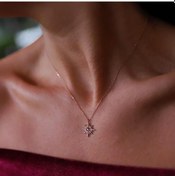 Resim Ruby Kutup Yıldızı Kolye 