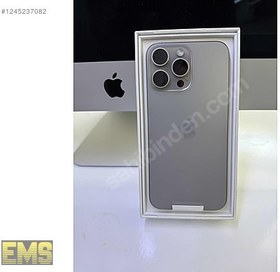 Resim Apple iPhone 15 Pro Max İkinci El YD | 256 GB | Natürel Titanyum 