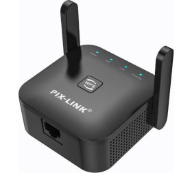 Resim Platoon Pıx-Lınk PL-8263 300MBPS 1xwan/lan Port 2 Anten Repeater+Ap Siyah/beyaz Kablosuz Menzil Genişletici 