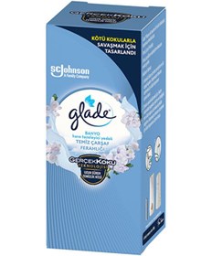 Resim Glade Marka: Banyo Hava Tazeleyici Yedek Temiz Çarşaf Ferahlığı 10 Ml Kategori: Oda Kokusu 