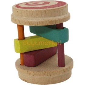 Resim Mr. Quokka Ahşap Paletli Çıngırak 