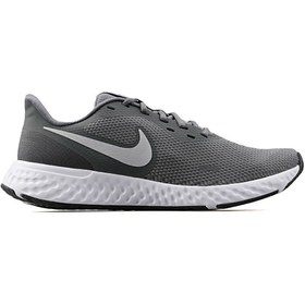 Resim Nike Revolution 5 Erkek Gri Koşu Ayakkabısı 