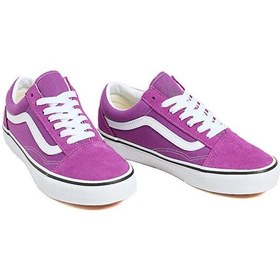 Resim Vans Old Skool Unisex Günlük Ayakkabı Vn000d6we2t1 Mor Mor 