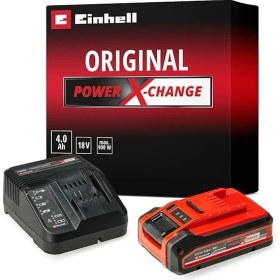 Resim Einhell 4 Ah PLUS Power X-Change Başlangıç Seti (1x 18V 4 Ah akü, 1 x 3A şarj cihazı, 75 dakika şarj süresi, tüm Power X-Change cihazları için uygundur) -4512159 