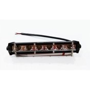 Resim Motospartan Motosiklet Sis Farı Norma Led Yatay 6 Led Beyaz Işık 