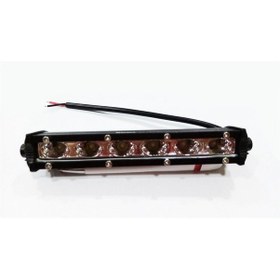 Resim Motospartan Motosiklet Sis Farı Norma Led Yatay 6 Led Beyaz Işık 