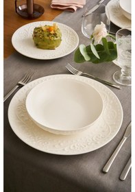 Resim Istanbul Porselen Mahra 18 Parça Yemek Takımı 