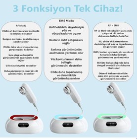 Resim Robx A07 Yeni Nesil Rf-EMS Cilt Sivilce Ve Yüz ve Vücut Aleti 