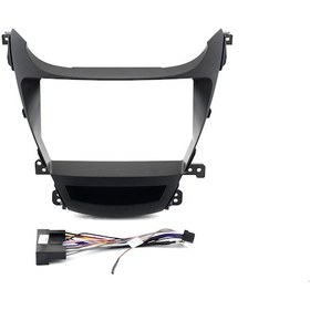 Resim Govimaks Hyundaı Elentra 2014-2015 Uyumlu Black 9" Androıd Multimedya Çerçevesi - Soket 