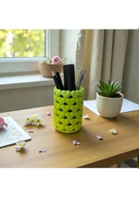 Resim Kalpli Kalemlik Sevimli Ve Dekoratif Masa Düzenleyici 10,5 7 Cm Diğer 