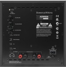 Resim Bowers & Wilkins ASW608 Subwoofer Siyah 