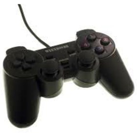 Resim Go İthalat GAME JOYPAD PC ANALOG SİYAH OYUN KOLU PL-2596 (5306) 