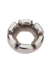 Resim Bisiklet Jant Akort Anahtarı 14g/15g Tel Başları İle Uyumlu Akort Anahtarı Gümüş 