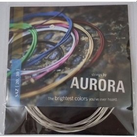 Resim Aurora Abt020 0.20 Bağlama Teli Uzun Sap Beyaz Bamlı 