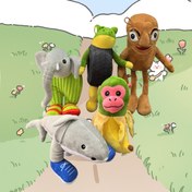 Resim Tralala TungTung Sahur Köpekbalığı Peluş Oyuncak - Sevimli göz ve ağız ifadeleri, yumuşak dolgu oyuncak bebekler erkek/ kız çocukları için doğum günü/tatil hediyesi veya günlük hediye 