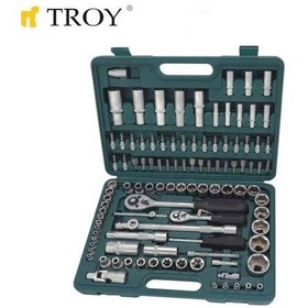 Resim Troy 26102 Lokma Anahtar Takımı (108 Parça. Metrik) 