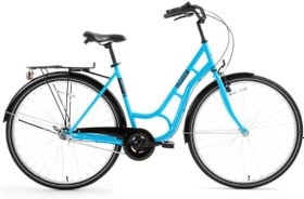 Resim Bisan Ambıance Kadın Şehir Bisikleti 51Cm V 28 Jant 3 Vites Mavi Siyah 