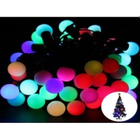 Resim 9089893522326188992 - 5 Metre 28 Mini Top Rgb Led Siyah Kablo Çok Renkli 