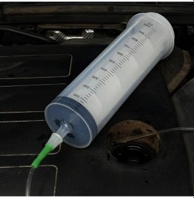 Resim Willowhaven 33 81oz 39 37inch Tüp Şırınga Tipi Çift Amaçlı Emme Dolma Aleti Yağ Yakıt Pompası 