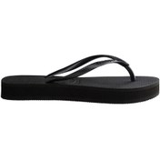 Resim Havaianas Kadın Siyah Slim Platform Parmak Arası Terlik 40000300090 