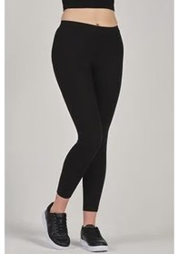 Resim Fsm 4006 Kadın Uzun Boy Tayt-siyah Siyah 