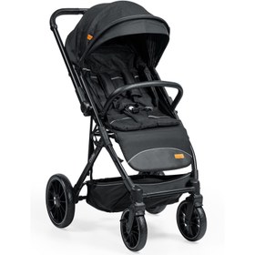 Resim Baby2Go Collie Çift Yönlü Bebek Arabası Koyu Gri 