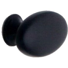 Resim System Siyah Plus 8 mm Düğme Mobilya Kulpu (SY4322 0008 AL6) 